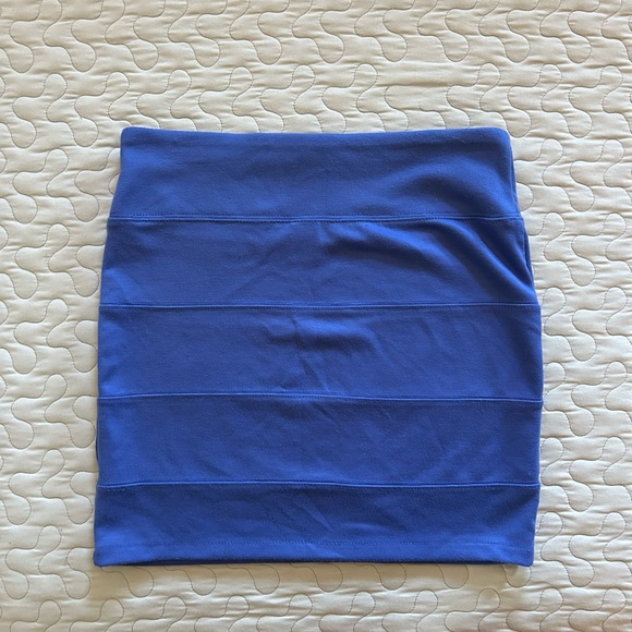 Nollie Blue Fitted Mini Skirt XS - Picture 3 of 4